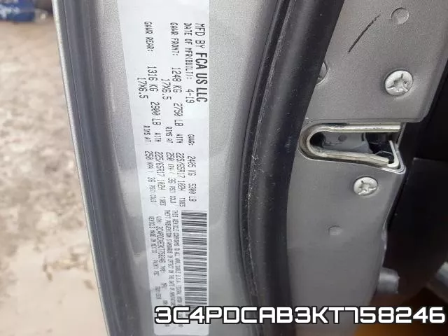 3C4PDCAB3KT758246 фото 2