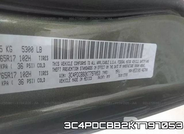 3C4PDCBB2KT797053 фото 10