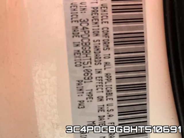 3C4PDCBG8HT510691 фото 2
