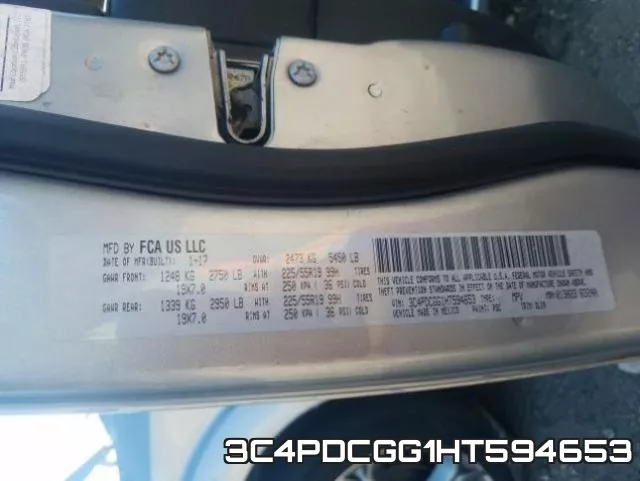 3C4PDCGG1HT594653 фото 2