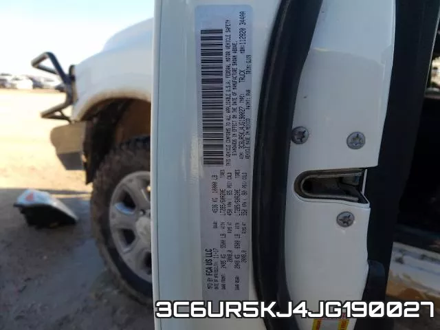 3C6UR5KJ4JG190027 фото 2