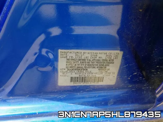 3N1CN7AP5HL879435 фото 2