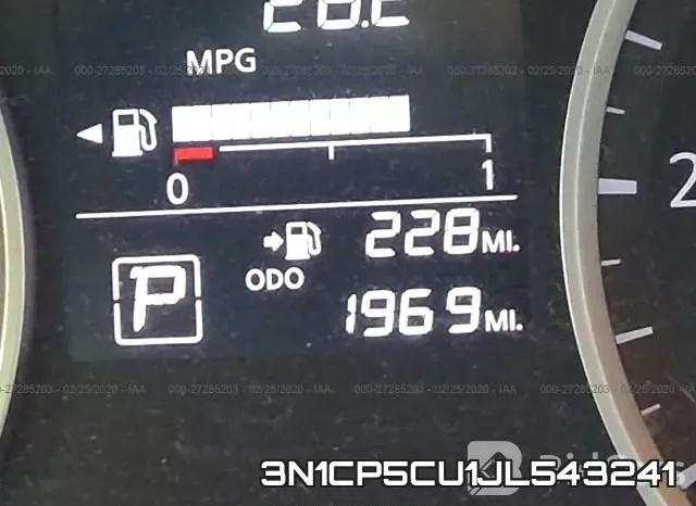 3N1CP5CU1JL543241 фото 8
