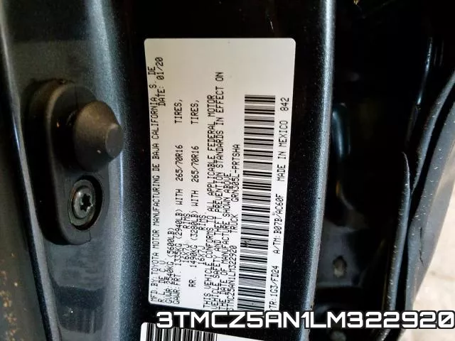 3TMCZ5AN1LM322920 фото 2