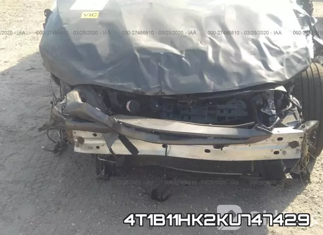 4T1B11HK2KU747429 фото 7