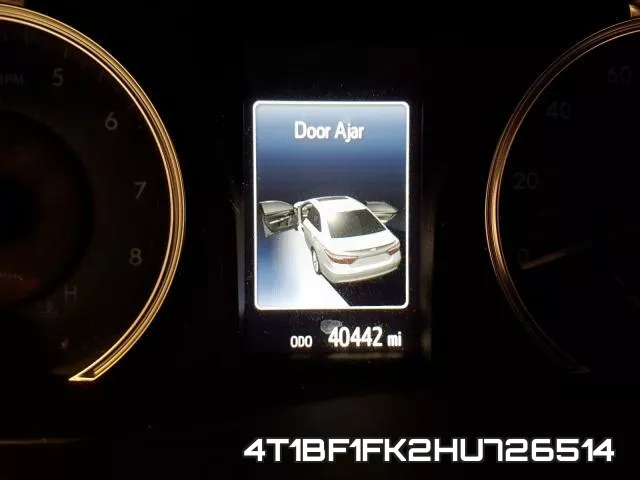 4T1BF1FK2HU726514 фото 9