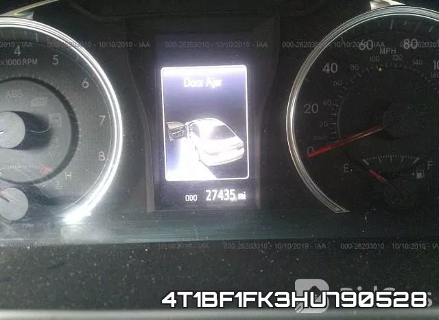 4T1BF1FK3HU790528 фото 8