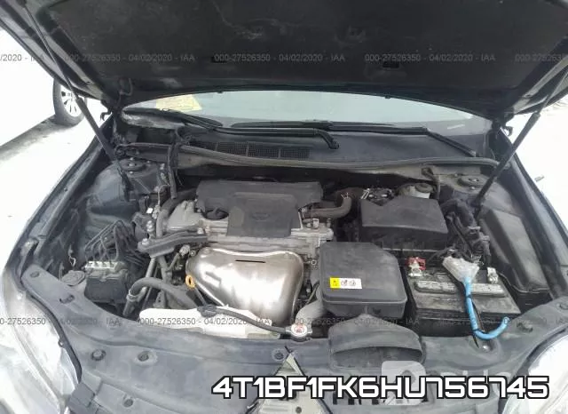 4T1BF1FK6HU756745 фото 2