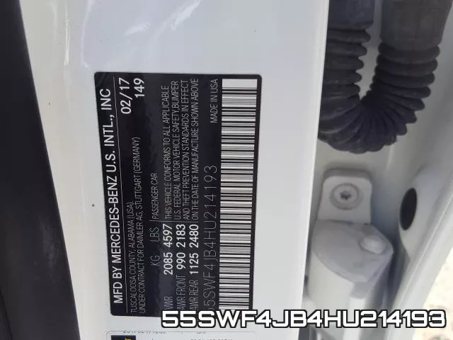 55SWF4JB4HU214193 фото 2