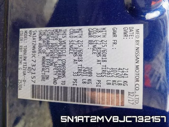 5N1AT2MV8JC732157 фото 2