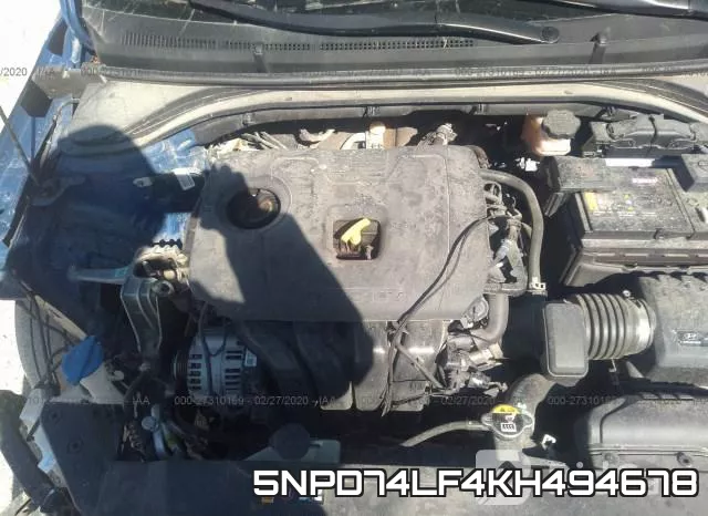 5NPD74LF4KH494678 фото 2