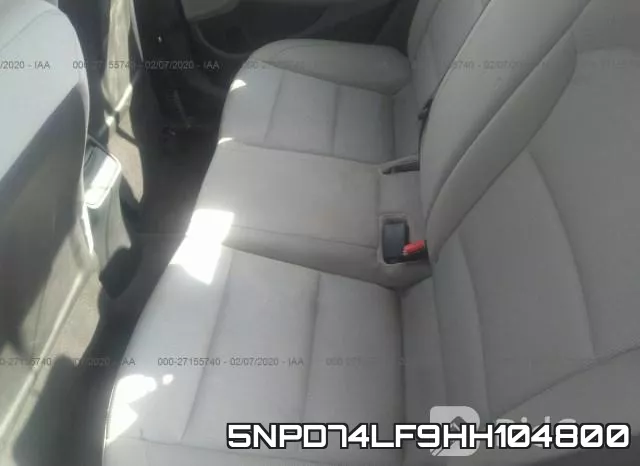 5NPD74LF9HH104800 фото 9