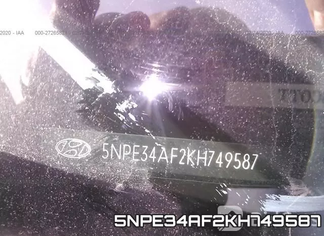 5NPE34AF2KH749587 фото 10