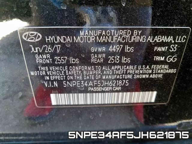 5NPE34AF5JH621875 фото 2