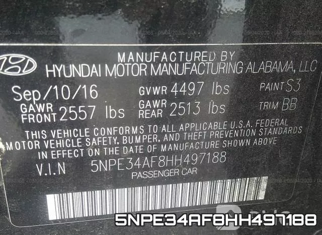5NPE34AF8HH497188 фото 10
