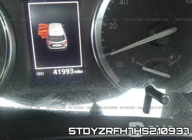 5TDYZRFH7HS210937 фото 8