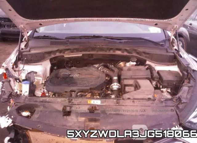 5XYZWDLA3JG518066 фото 2