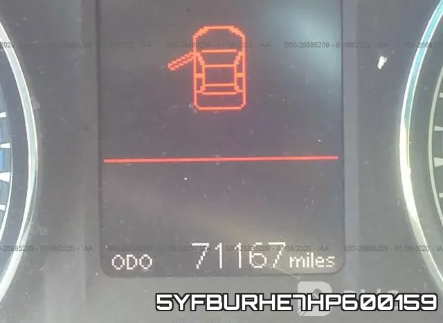 5YFBURHE7HP600159 фото 8