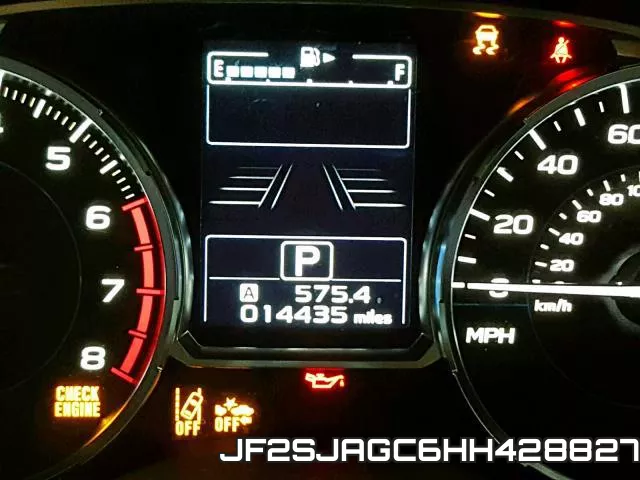 JF2SJAGC6HH428827 фото 9