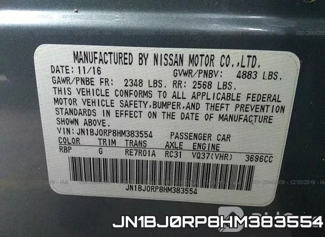JN1BJ0RP8HM383554 фото 10