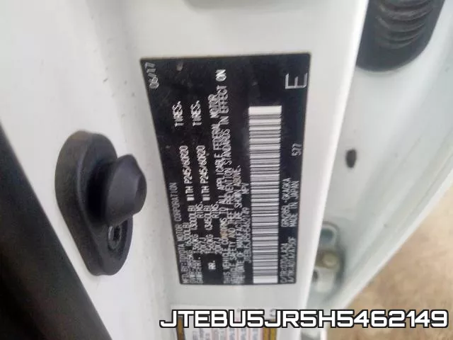 JTEBU5JR5H5462149 фото 2