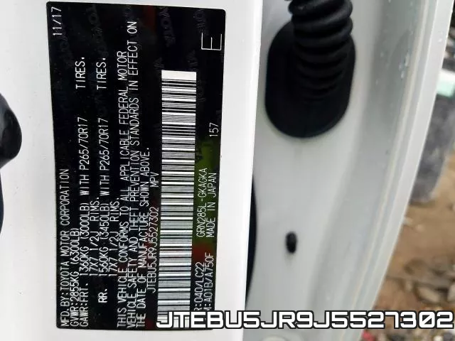 JTEBU5JR9J5527302 фото 2