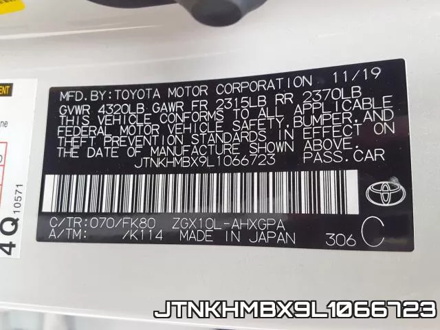 JTNKHMBX9L1066723 фото 2