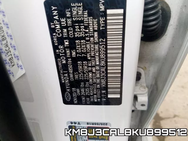 KM8J3CAL8KU899512 фото 2