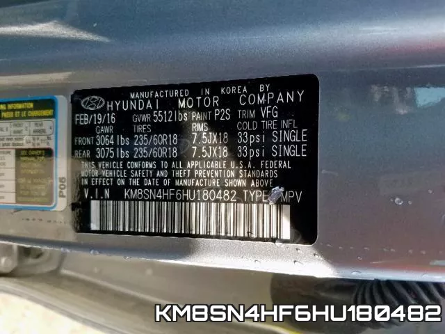 KM8SN4HF6HU180482 фото 2