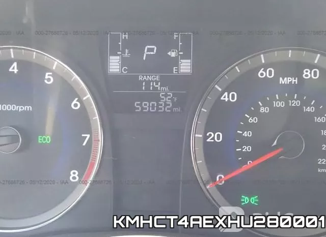 KMHCT4AEXHU280001 фото 8
