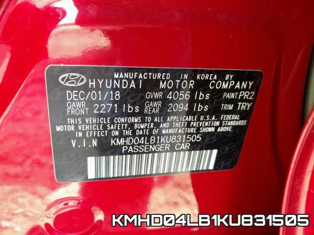 KMHD04LB1KU831505 фото 2