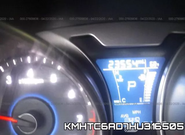 KMHTC6AD7HU316505 фото 8