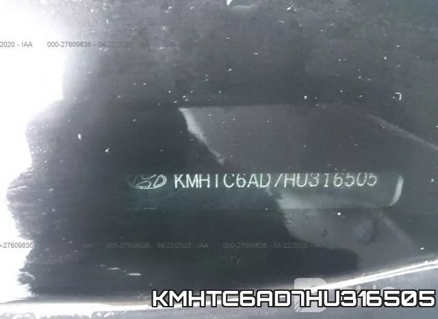 KMHTC6AD7HU316505 фото 10