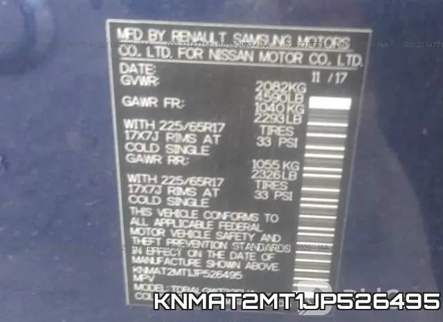 KNMAT2MT1JP526495 фото 10