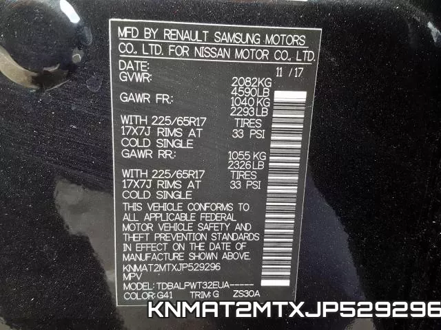 KNMAT2MTXJP529296 фото 2
