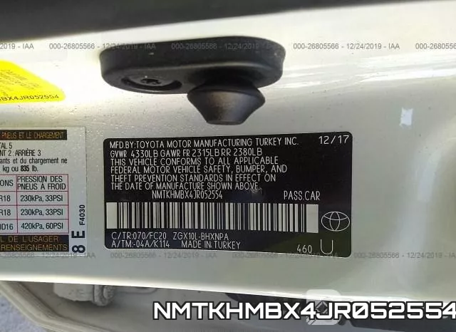 NMTKHMBX4JR052554 фото 10