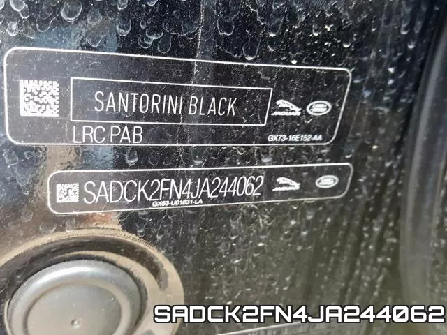 SADCK2FN4JA244062 фото 2
