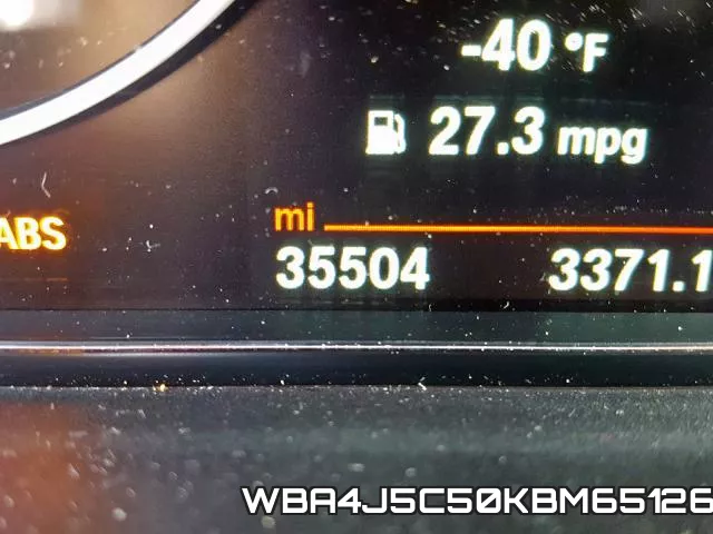 WBA4J5C50KBM65126 фото 9