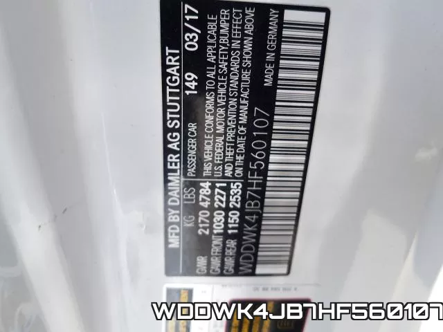 WDDWK4JB7HF560107 фото 2