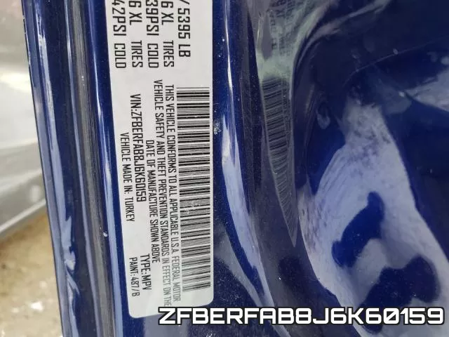 ZFBERFAB8J6K60159 фото 2