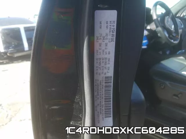 1C4RDHDGXKC604285 фото 2