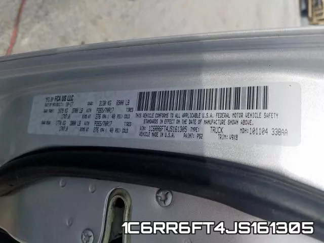 1C6RR6FT4JS161305 фото 2