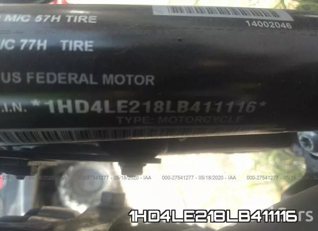 1HD4LE218LB411116 фото 2