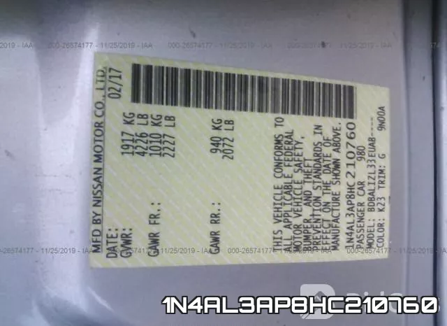 1N4AL3AP8HC210760 фото 10