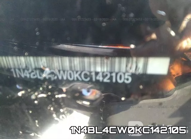 1N4BL4CW0KC142105 фото 10