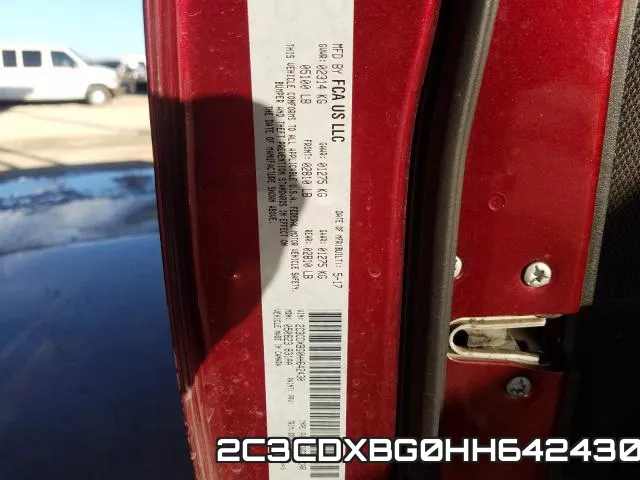 2C3CDXBG0HH642430 фото 2