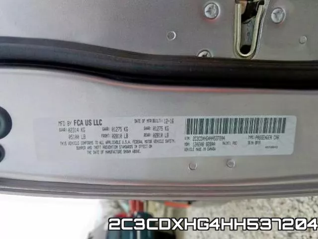 2C3CDXHG4HH537204 фото 2