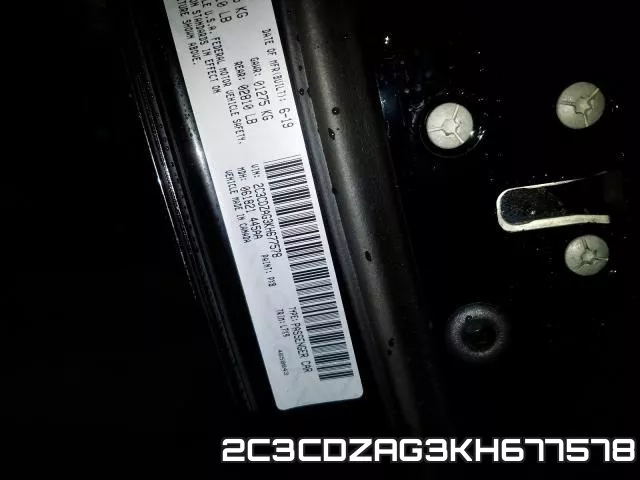 2C3CDZAG3KH677578 фото 2