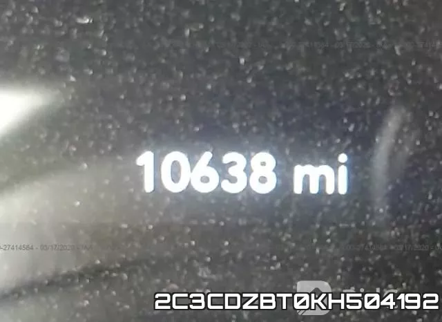2C3CDZBT0KH504192 фото 8