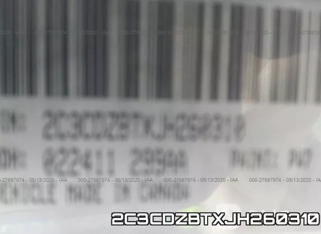 2C3CDZBTXJH260310 фото 10